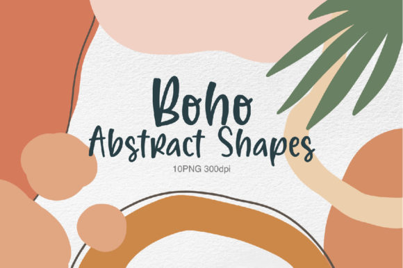 Download Boho Abstract Shapes Clipart - Shape Collection