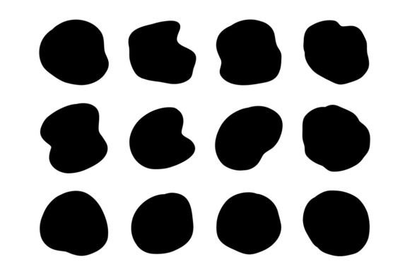 Download Blob Shapes SVG Bundle Organic Abstract - Shape Collection