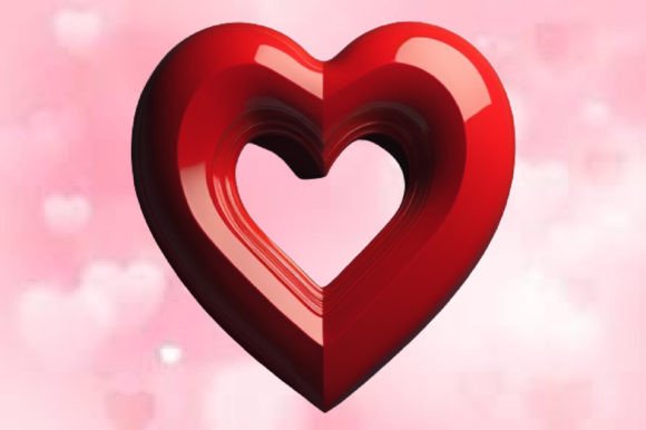 Download Valentine Heart Shape Illustrations - Shape Collection
