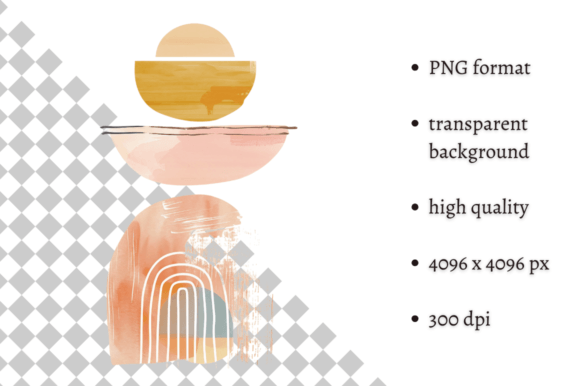 Download Abstract Boho Shape PNG Clipart - Shape Collection