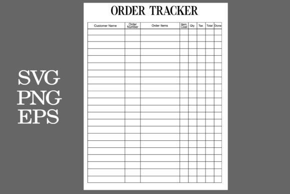 Download Crafters Business Planner Order Forms - Forms Collection
