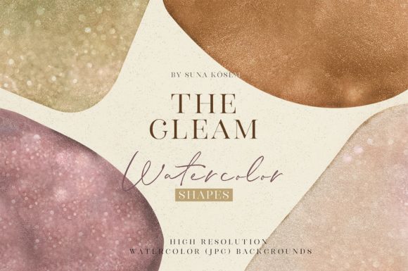 Download The Gleam Watercolor Shapes - Shape Collection