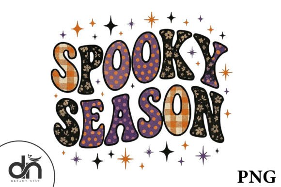 Download Spooky Season Halloween Patchwork PNG - Premium Resources