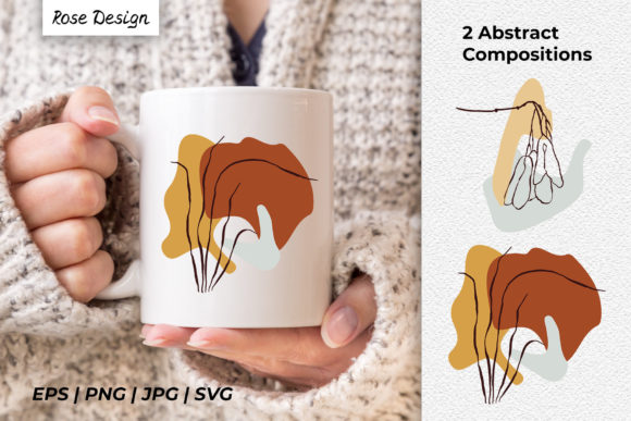 Download Abstract Organic Shapes &amp; Plant Drawings - Shape Collection