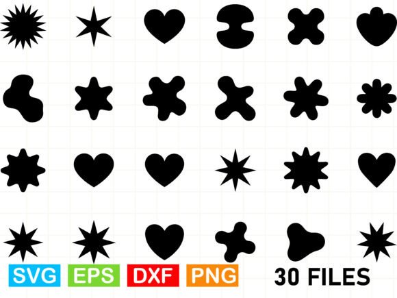 Download Abstract Shapes Svg Bundle - Shape Collection