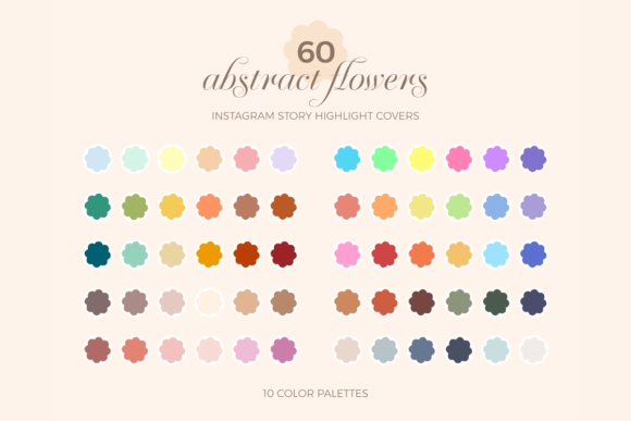 Download Abstract Flower Shape IG Highlight Cover - Shape Collection